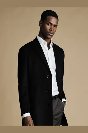 Charles Tyrwhitt Pure Wool Overfrakke58 Regular (UK 48 R)