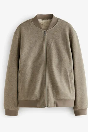Next Wool Look Teddystof Foret Bomber JakkeXS