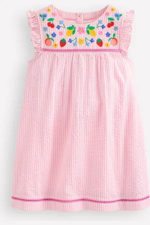 Boden 100% Cotton Celia Woven Holiday Dress134140cm