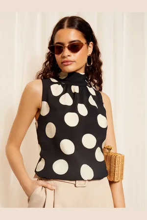 Friends Like These Ærmeløs Høj hals Halter Bluse