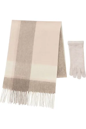 Totes Dame Cashmere Blend Tørklæde & Handsker SætEN