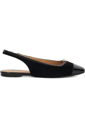 Dune Hanna Slingback Toe Cap Flat Shoeseu355