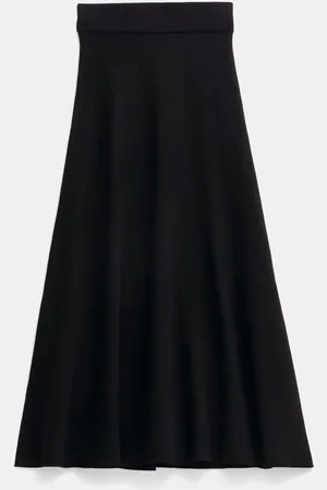 Hush Puppies Zola Volume Knitted Midi NederdeleXS