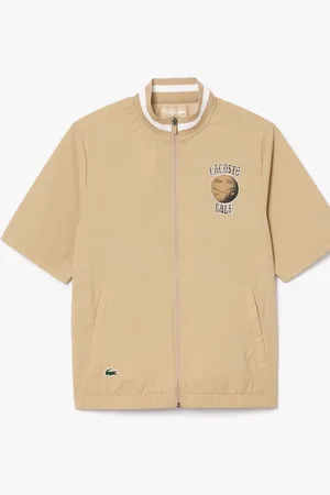 Lacoste Åndbar Stræk Golf Brown WindbreakerStor