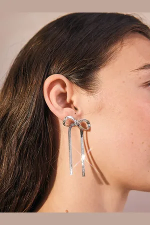 Next Bow Snakechain Earringsen