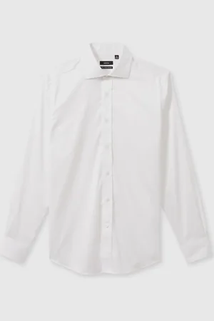 Reiss Bishopsgate Cotton-Tencel Stretch ShirtS