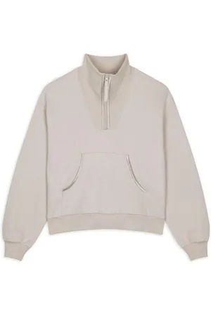Chelsea Peers 100% økologisk Sweatermed kvart lynlåstragt34