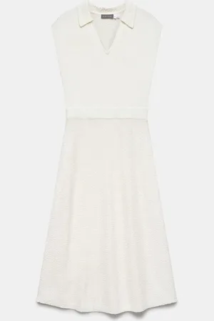 mint&berry Textured Midi Kjolemedium