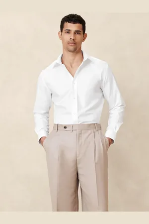Banana Republic Slim Rynke-resistent Kjole-skjorteL
