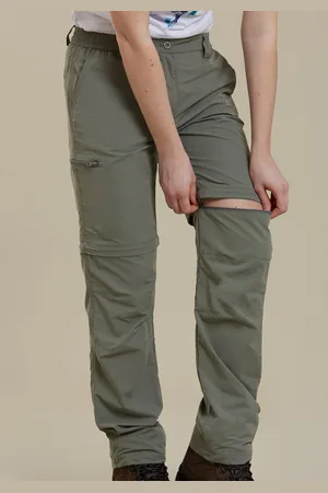 Mountain Warehouse Hiker Stretch Womens Zip-Off Convertible Walking Trousers42