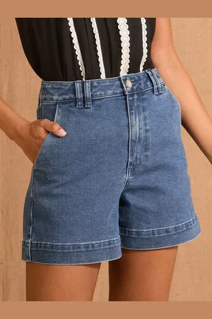 Love & Roses Tailored Denim Shorts40
