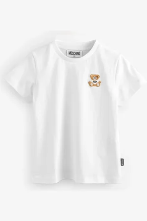 Moschino Short Sleeve Logo T-Shirt152158cm