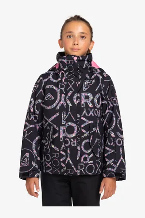 Roxy Piger Vandtæt Thermal Jetty Printet Ski Jakke14 år (164cm)