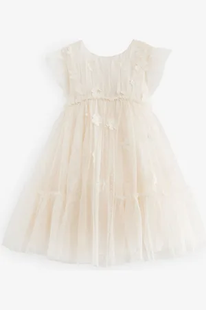 Next Mesh Flower Girl Kjole (3-16år)8 år ( 128 cm)
