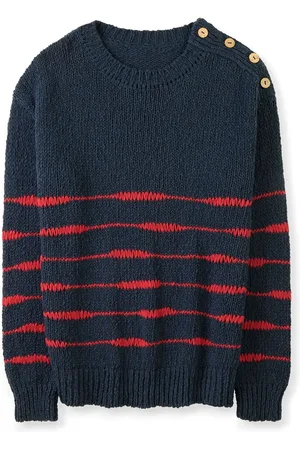 CELTIC & CO. Drop Stitch Breton Jumperxlarge
