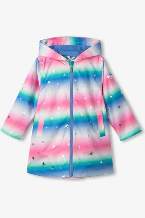 Hatley Blue Glitter Star A-Line Swing Jacket98104cm
