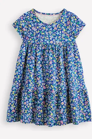 Boden Ariel Twirly 100% Cotton Jersey Dress128134cm