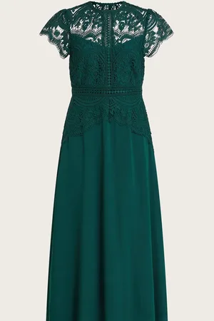 Monsoon Monica Lace Midi Kjole40