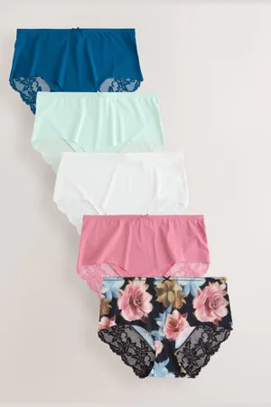 Next Ingen VPL Lace Back Briefs 5 Pakke40