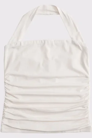 Abercrombie & Fitch Woven Halter Neck Topsmall