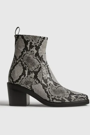 Reiss Sienna Læderhælede Western Støvler