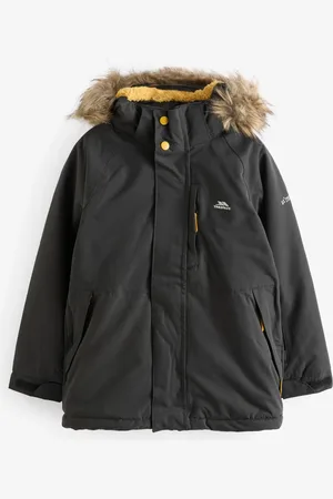 Trespass Ultimately Rainwear Black Jacket11 - 12 år (146 - 152cm)