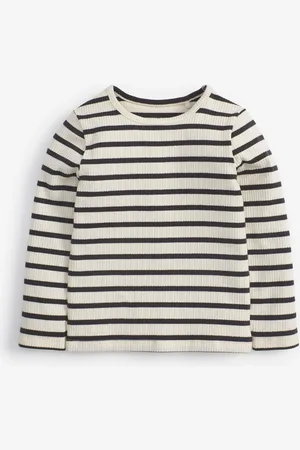 Next Cotton Rich Langærmet Rib T-shirt (3mdr.-7år)6 - 7 år (116 - 122cm)