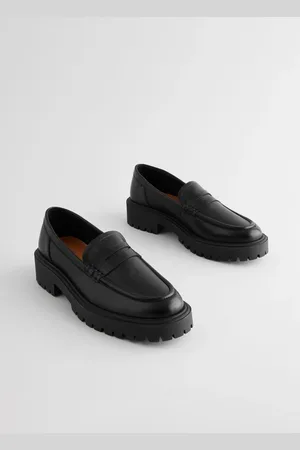 Next Premium Chunky Læder Hyttesko