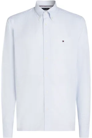Tommy Hilfiger Normal pasform Flex Poplin Stribet 100% Bomuld SkjorterStor