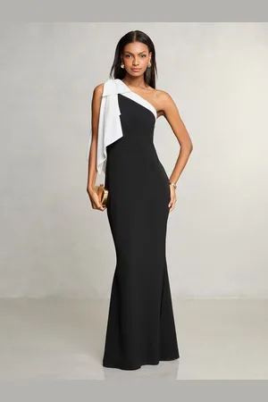 Lipsy London One Shoulder Sløjfe Maxikjole40