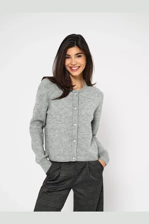 JDY Pearl Button Rib Knit Cardigan40-42