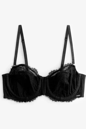 Lipsy London Multiway Balcony Underwired Black Bra70DD