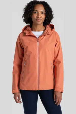 Craghoppers Orange Solla Waterproof Jacket38