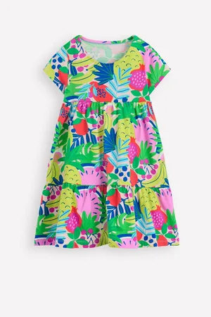 Boden 100% Bomuld Ariel Twirly Jersey Kjole134140cm