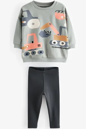 Next All Over Print Sweatshirt and Leggings Set (3mths-7yrs)9 - 12 måneder (74 - 80cm)