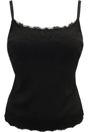 Pour Moi Cotton Lace Trim Hidden Underwired Bra Cami Top85DD