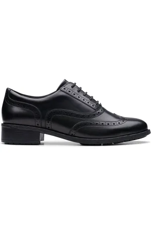 Clarks Leather Havisham Oak Shoes