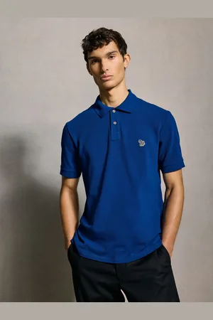Paul Smith Logo 100% Cotton Pique Polo ShirtXL