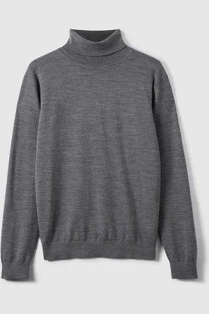Reiss Caine Slim Fit Merino Wool Rullekrave TrøjeXL