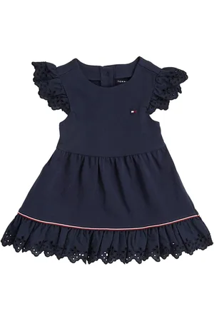 Tommy Hilfiger Broderie Anglaise Short Sleeve Dress8692cm