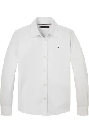Tommy Hilfiger Regular Fit Micro Waffle Shirt10 år (140cm)