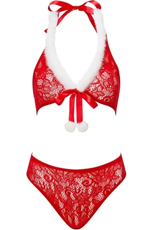 Ann Summers Christmas Winter Wonderland Halter Neck 2 Piece SetXS-S