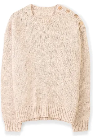 CELTIC & CO. Slub Knit Button Detail Jumpersmall