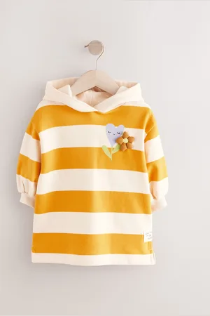 Next Long Sleeve Hooded Sweat Dress (3mths-7yrs)4 - 5 år (104 - 110cm)
