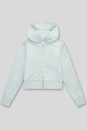 Juicy Couture Girls Diamante Zip-Through Hoodie134140cm