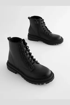 Next Warm Lined Lace-Up Ankle Boots
