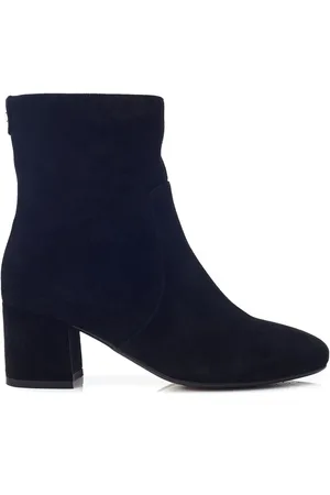 Moda In Pelle Otto Low Block Heeled Black Boots