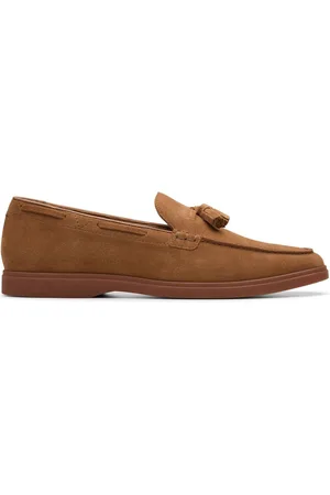 Clarks Suede Torford Tassel Shoesuk6eu39