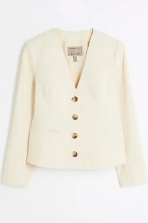 River Island Petite Button Front Blazer12 XS