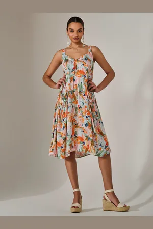 Jolie Moi A-Line Pocket Smock Dress42